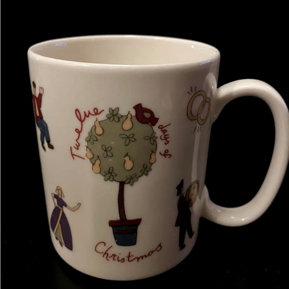 “Twelve Day of Christmas” Coffee/Tea Mug Ceramic Made in Thailand